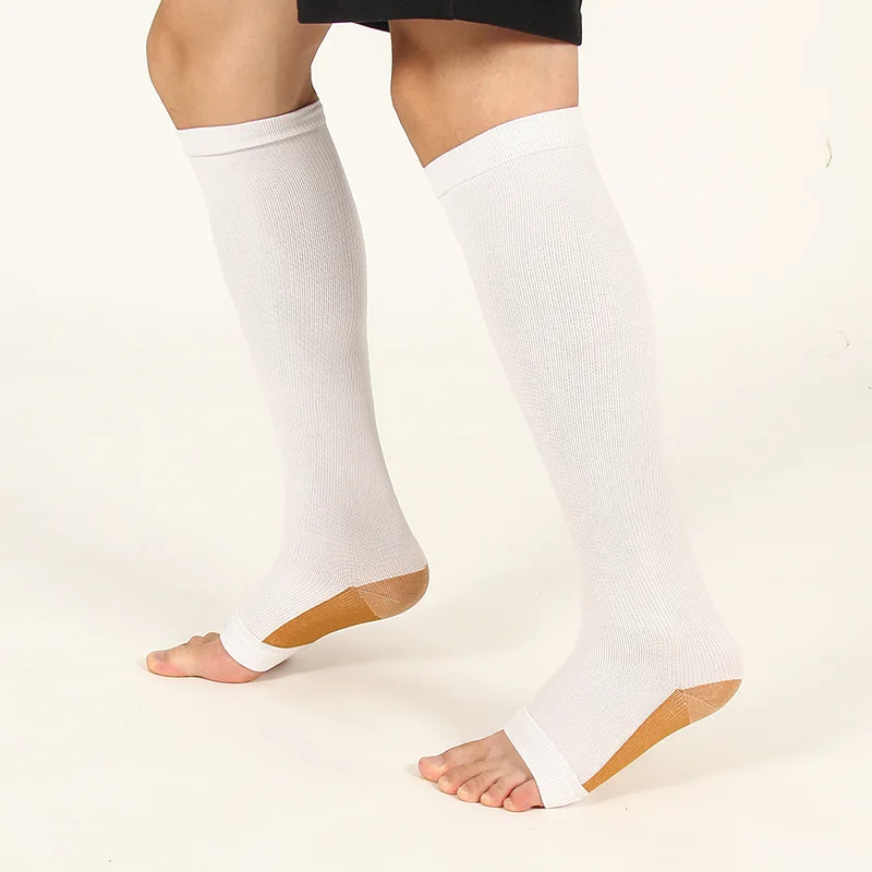 1/2/4PCS pánske Fitness Teľa Kompresie Rukávy Žien Podpora Footless Ponožky Fit Shin Závlačky Nohu Úľavu od Bolesti Beží