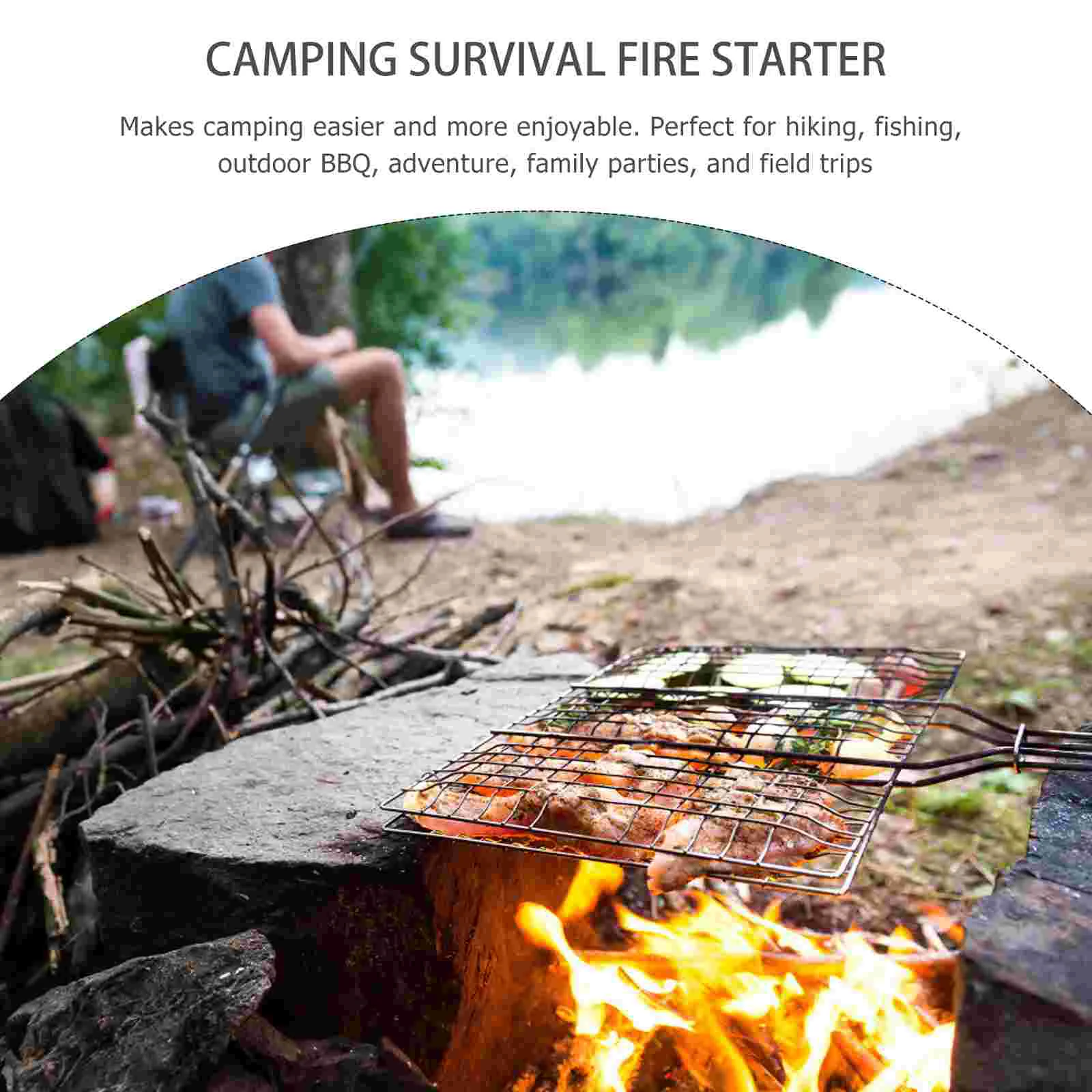1 Box Camping Prežitie Fire Starter Vonkajšie Rýchle Požiaru Auta Palice