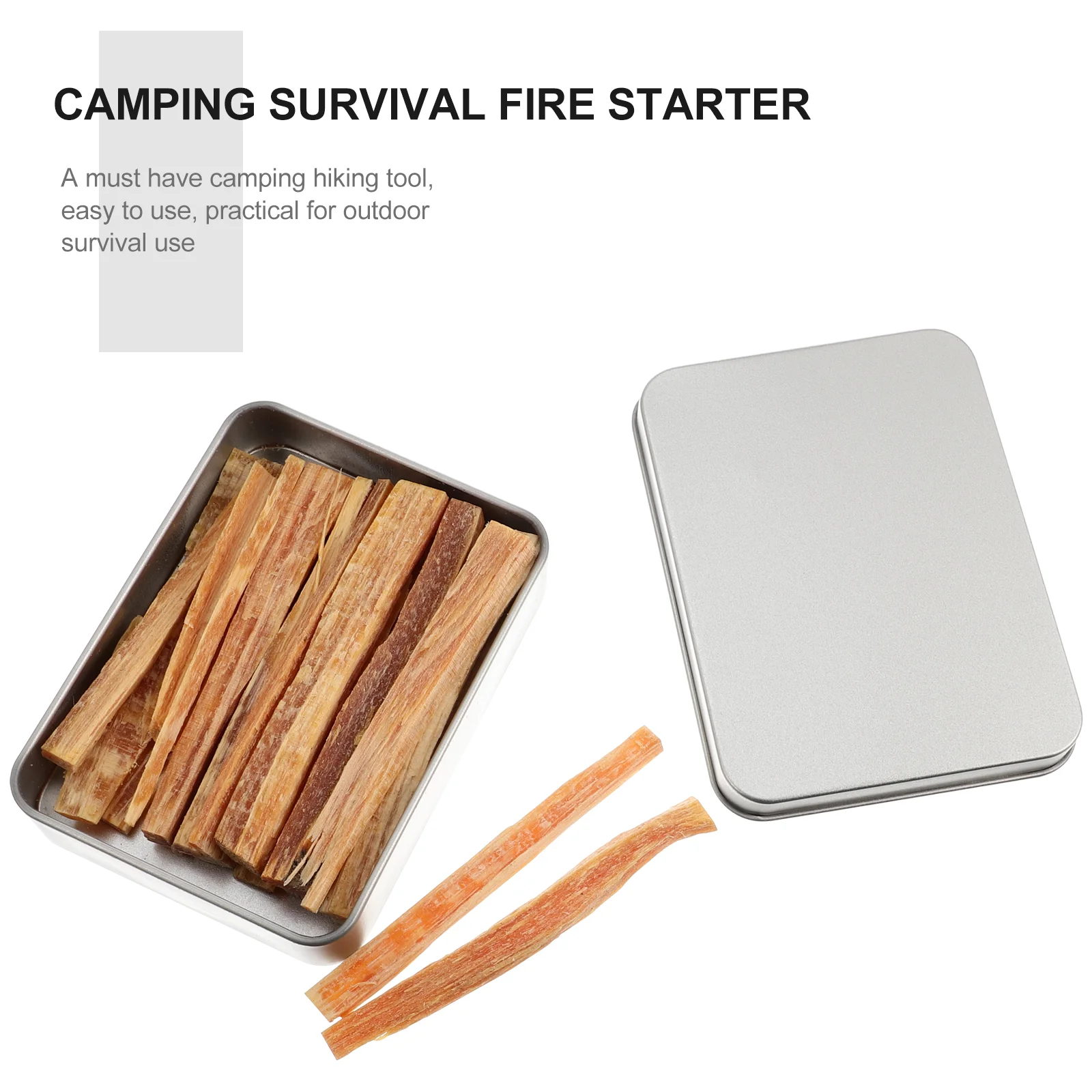 1 Box Camping Prežitie Fire Starter Vonkajšie Rýchle Požiaru Auta Palice