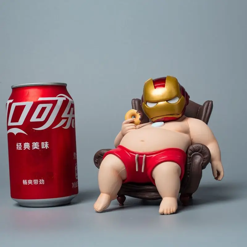 11 cm Iron Man Tuku Série Gauč Ručné Model Auta, Stolné Dekorácie Zberateľskú Narodeniny Gk Socha Komiksu, Anime Darček Hračky