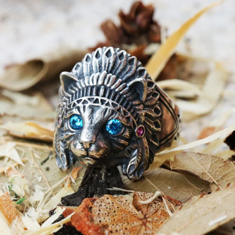 12PCS/Veľa Veľkoobchod Nové Trendy Roztomilý Nastaviteľné Indickej Mačka Krúžok Módny Zvierat Pet Šperky