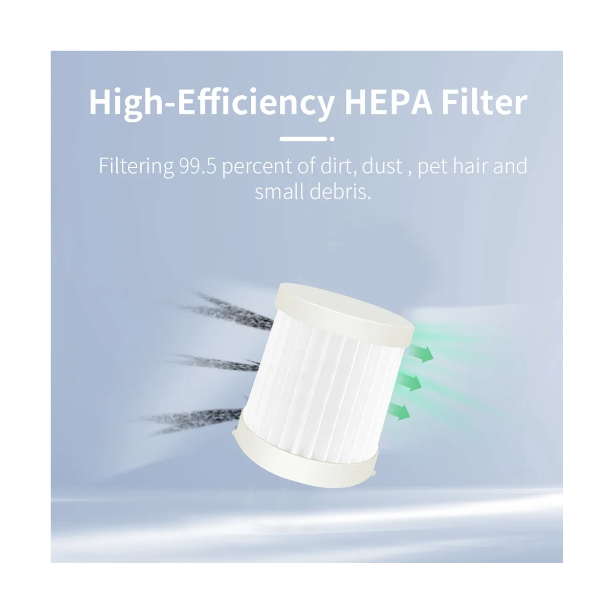 13Pcs Výmeny HEPA Filter pre VCM16A Roztoč Odstraňovač Vysávač Náhradné Diely pre Domácnosť na Čistenie Filtes