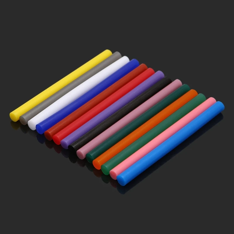 14pcs 7x100mm Taveniny Glue Stick Mix Farieb 7mm Viskozita Pre DIY Plavidlá Hračka Oprava Nástrojov