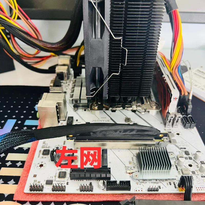 16AB4 PCI-E 16x Left-vľavo, Vpravo-Doprava Sieťový Kábel PCIE 4.0 X16 Grafické Karty Rozšírenie GPU AI Patch Server Externý Kábel Gen4
