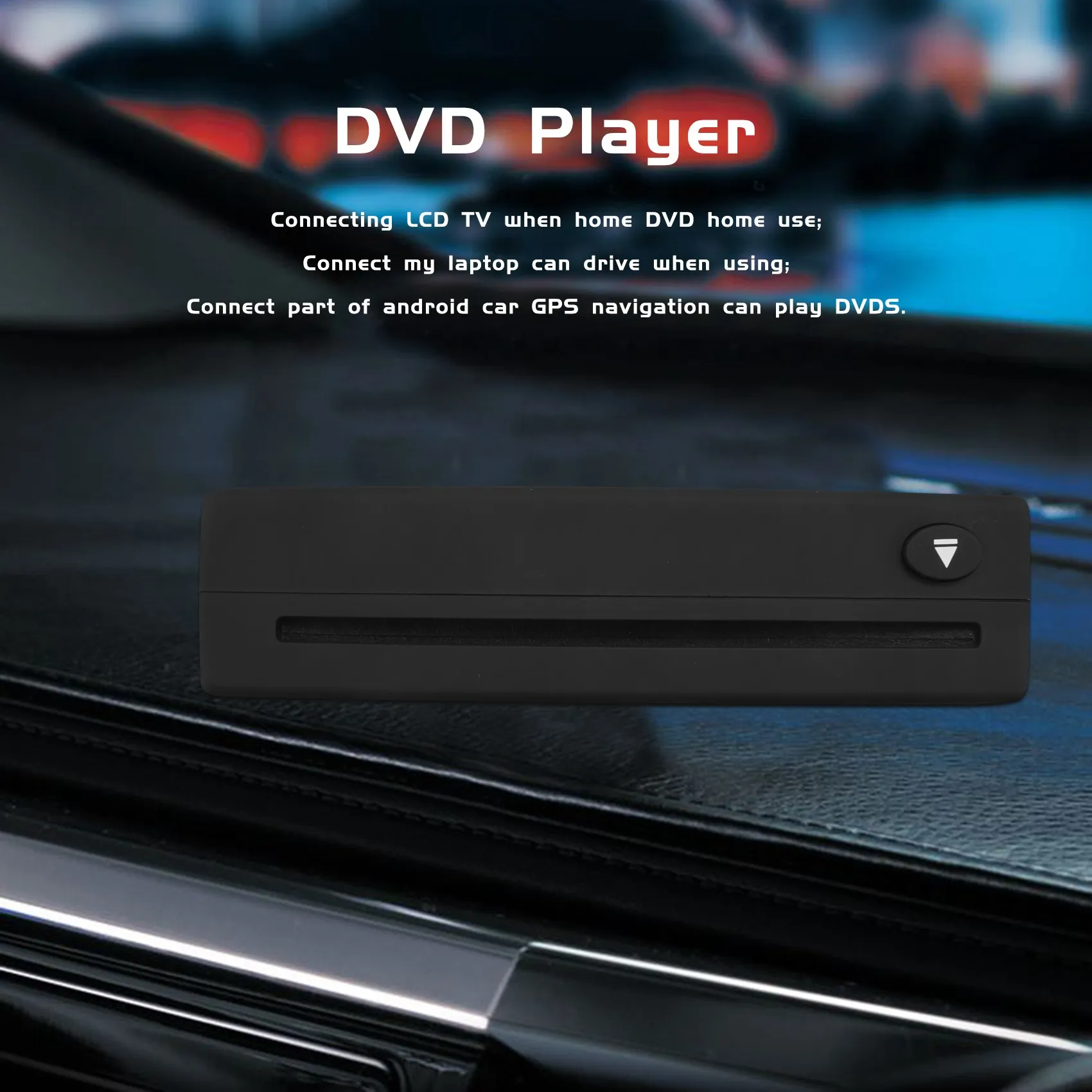 1Din autorádio, CD/DVD Prehrávač, Externý pre Android Stereo Rozhranie USB Spojenie pre Auto Domov