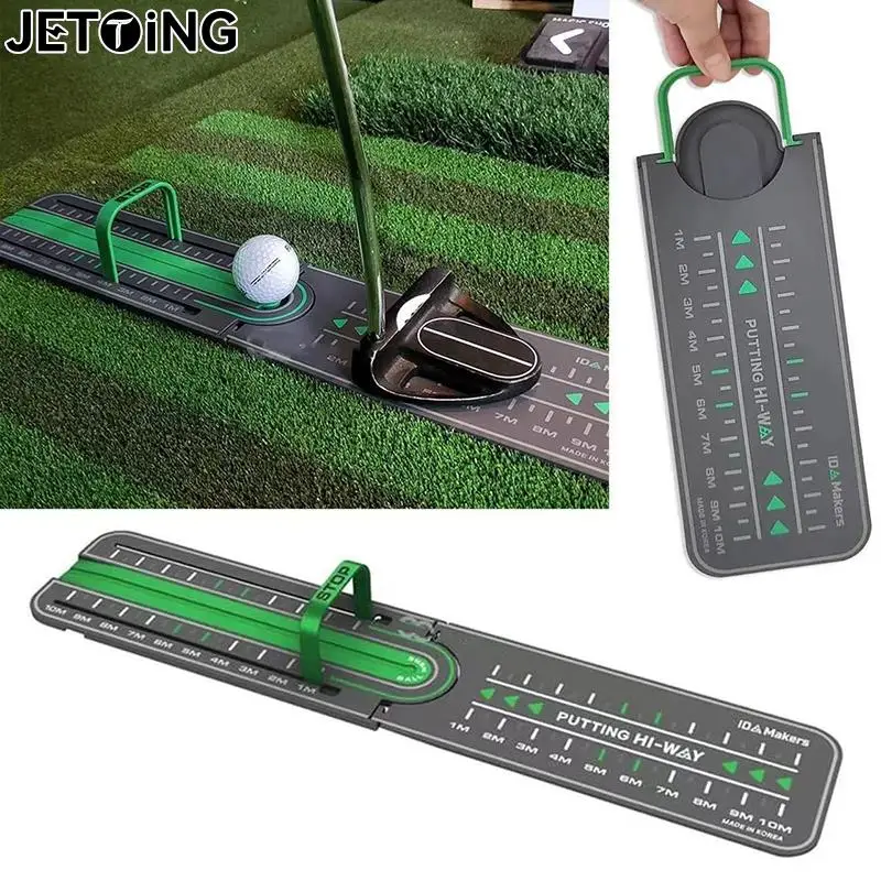 1Pc Golf Presnosť Vzdialenosti Uvedenie Vŕtať Nastaviteľné Golfové Putting Green Mat Mini Uvedenie Loptu Pad Golf Uvedenie učebné Pomôcky