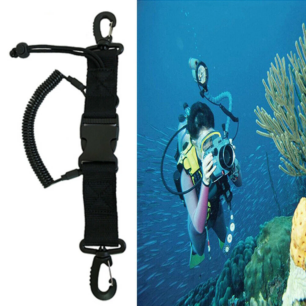 1~10PCS Baterka Trvalé Pružné Potápanie Pohodlné Fotoaparát ozdobná šnúrka na uniforme Trefný Vinutými Pružinami Podvodná Fotografiu