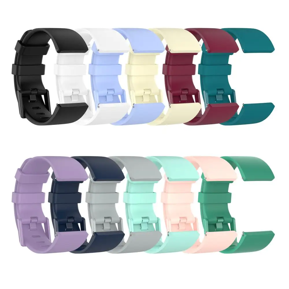 1~10PCS Smart Hodinky Remienok Pre Fitbit Versa2 23 mm-Silikónové Popruh Pre Fitbit Naopak / Naopak Lite / Naopak 2 Športové Kapely Príslušenstvo