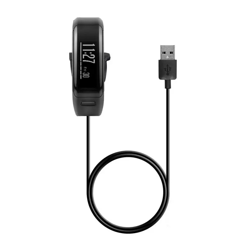 1~5 KS USB Rýchle Nabíjanie Kábel Náramok Nabíjací Dock Základňu pre Garmin Vivosmart HR HR+ Prístup X40 Odolné Smart Hodinky