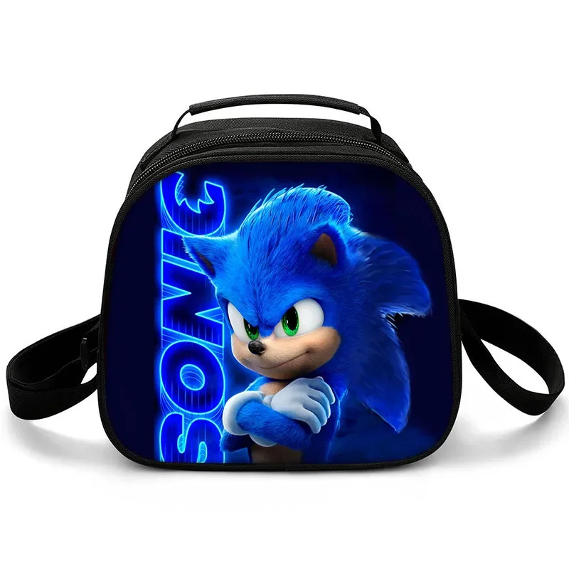 2023 Sonic The Hedgehog Obed Taška Žiakov Pikniková Taška Ice Taška Nepremokavé Karikatúra Holka Tepelnej Chladnejšie Obed Tote Úrad Práce Školy