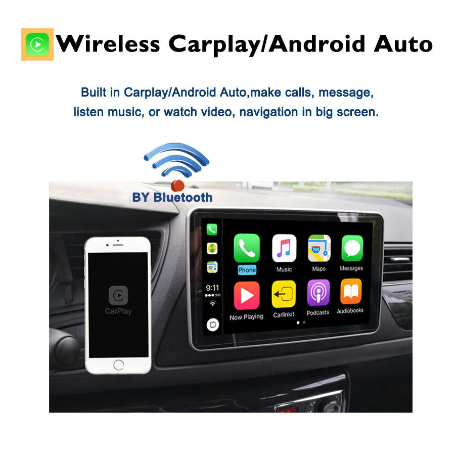 2K 2000*1200 Carplay Auto Android 13.0 8G+128G Auto DVD Prehrávač Mapy GPS, WIFI, Bluetooth, RDS Rádia Pre KIA Sportage 4 KX5 2016 -2019