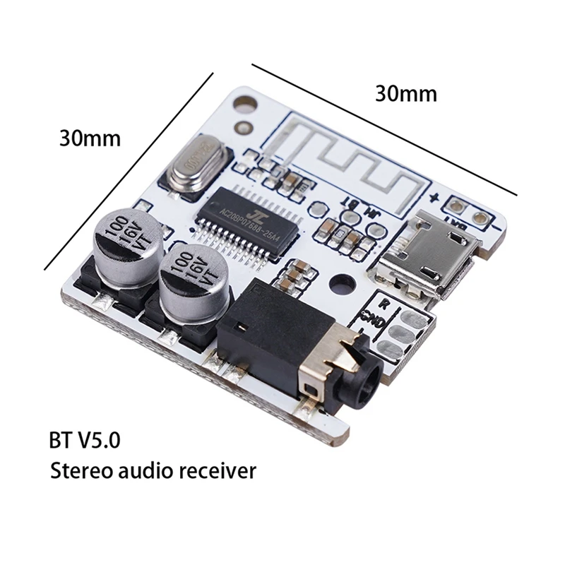 2X DIY Bluetooth Audio Prijímač Rady Bluetooth 4.0 4.1 4.2 5.0 Mp3 Lossless Dekodér Board Bezdrôtové Stereo Hudby Modul