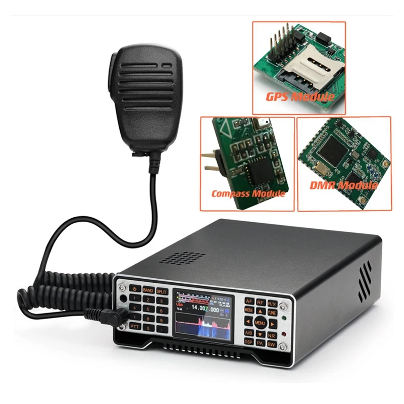 3. Generácia Q900 V3 300Khz-1.6 Ghz HF/VHF/UHF VŠETKY Režim SDR Vysielač Software defined Radio DMR SSB, RTTY AM