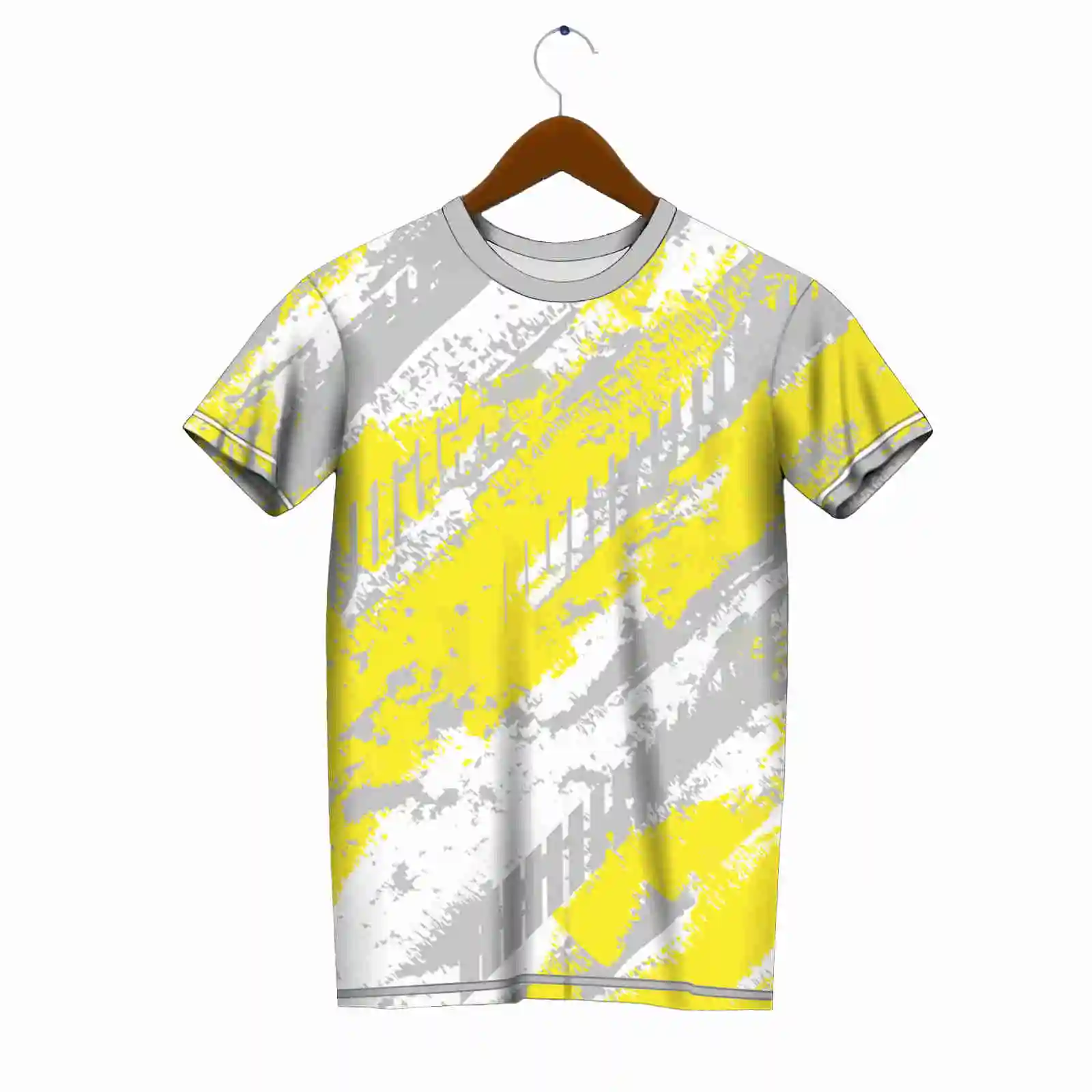 3D prúžok vytlačené T-košele pánske ultra-tenké, rýchle sušenie Športové Letné vonkajšie fitness nosenie, pánske krátke rukávy T-shirt Topy