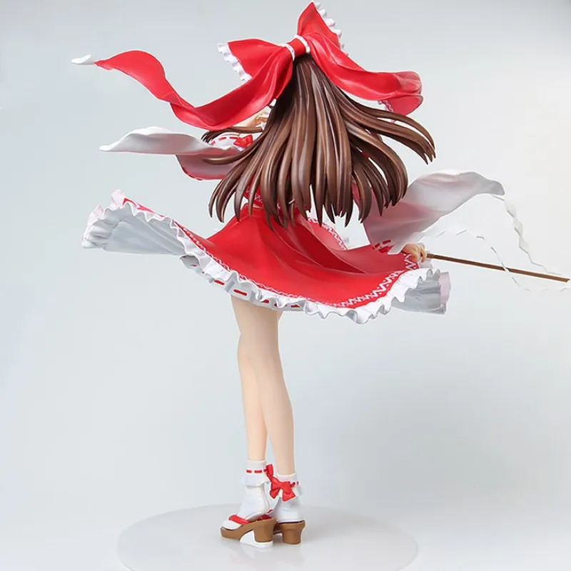 41 cm Anime Touhou Projektu Fiugre Hakurei Reimu Model Bábiky, Figúrky Uper Veľkosť Japonská Dievča Pvc Akčná Figúrka Stôl Dekorácie