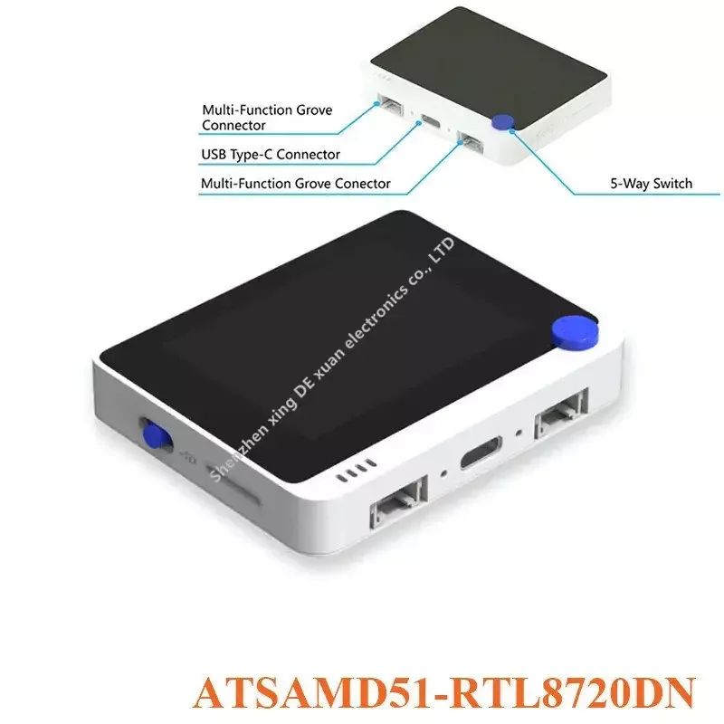 5 ks ATSAMD51-RTL8720DN Wio Terminálu ATSAMD51 Jadro s Realtek RTL8720DN Wifi 2.4 G/5G Vývoj Doska