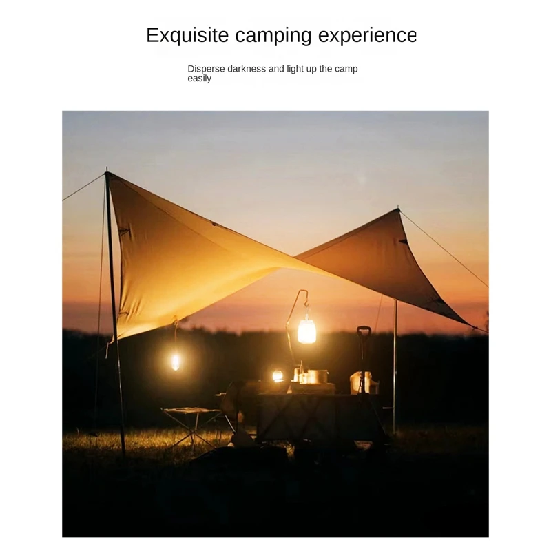 505A Camping Svetlo Outdoor Camping Ľahké Prenosné Ultra-Svetlý Ultra-Long Endurance Camping Svetlo