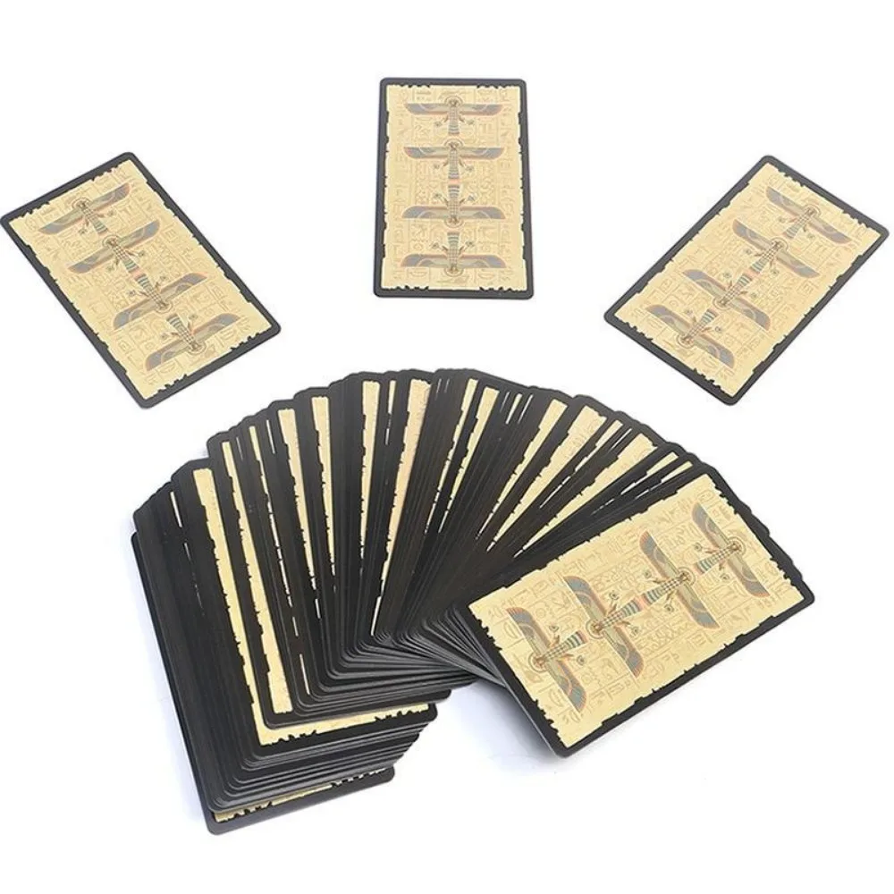78pcs Egyptský Tarot Karty, Oracle, Kariet Na Veštenie Osudu Tarot Razenie Opotrebovaniu Dosková Hra