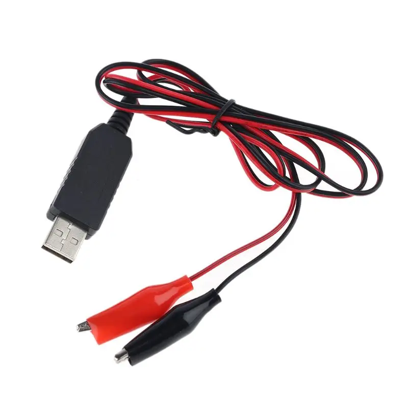 AA AAA USB 5V na 3V Step-down Klip Kábel Pevne Converter Riadku Pre Hodiny Diaľkové Ovládanie Dropship