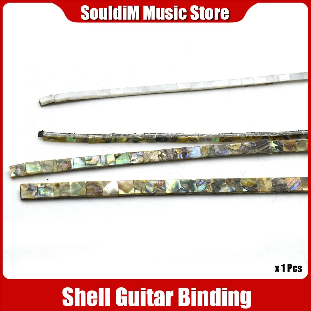 Abalone Shell Gitara Záväzné Purfling Pásy 400/800*2/3/4*1.5 mm pre Gitaru, Mandolínu Luthier Gitara Časti, súčasti a Príslušenstvo