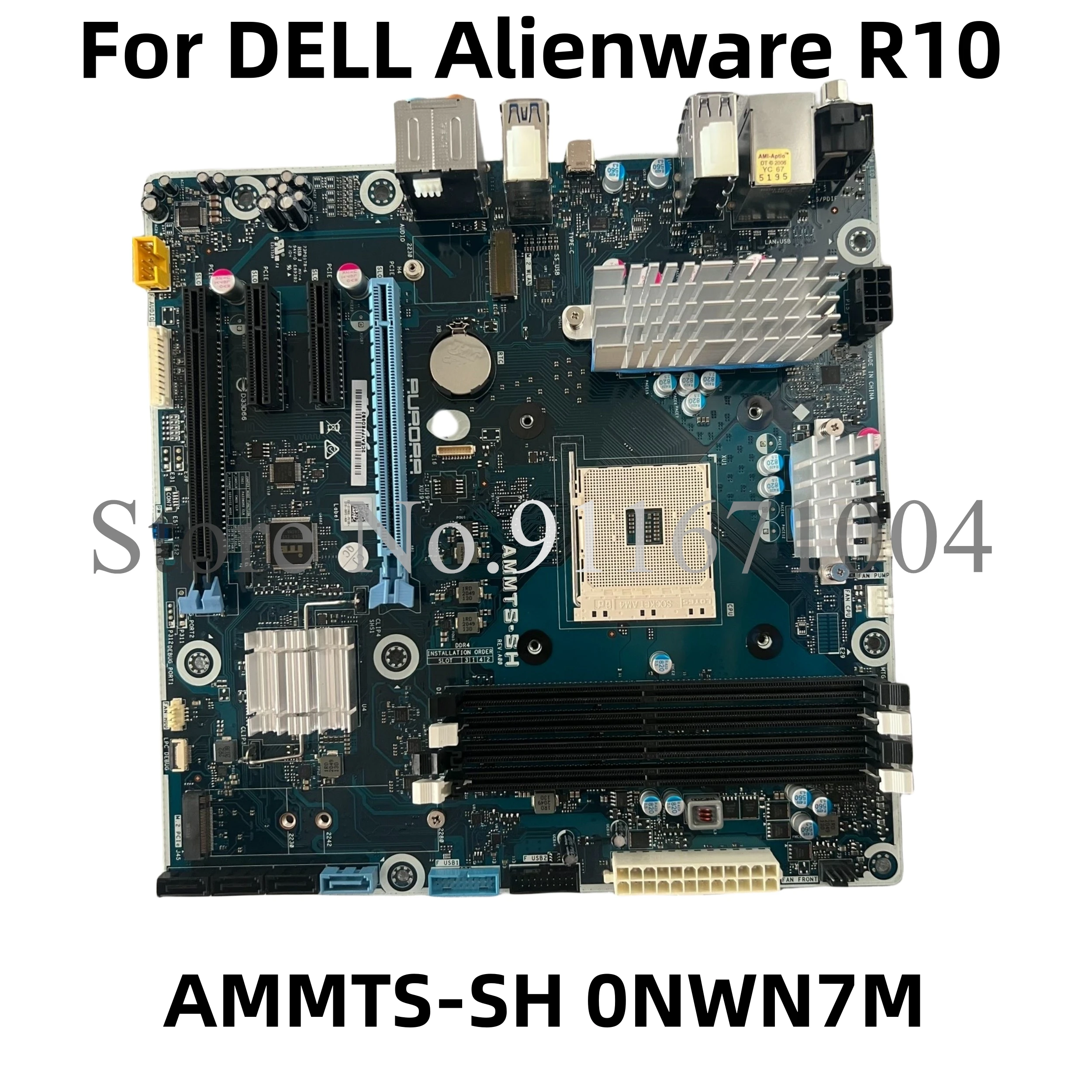 AMMTS-SH Pre DELL Alienware R10 Doske 0NWN7M NWN7M 0TYR0X TYR0X LGA1151 DDR4 Doske 100% Testované Plne Práce