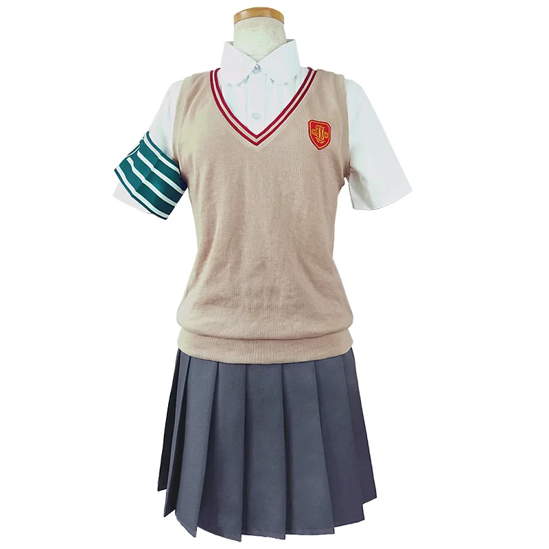 Anime Toaru Kagaku č Railgun Misaka Mikoto Shirai Kuroko cospaly kostým študent jednotný súbor Kawaii dievčatá školskú uniformu