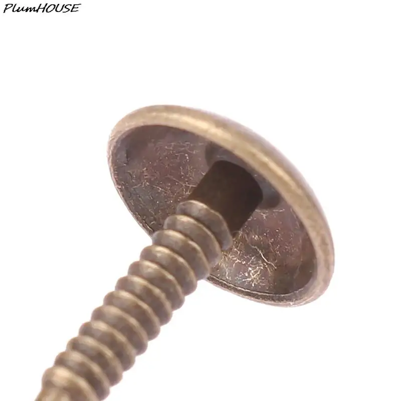 Antické Bronzové Čalúnenie Nechty Šperky Dreva Box Gauč Pripináčika Stud Pushpin Doornail Nábytok Domova 8mm*15 mm Hardvéru