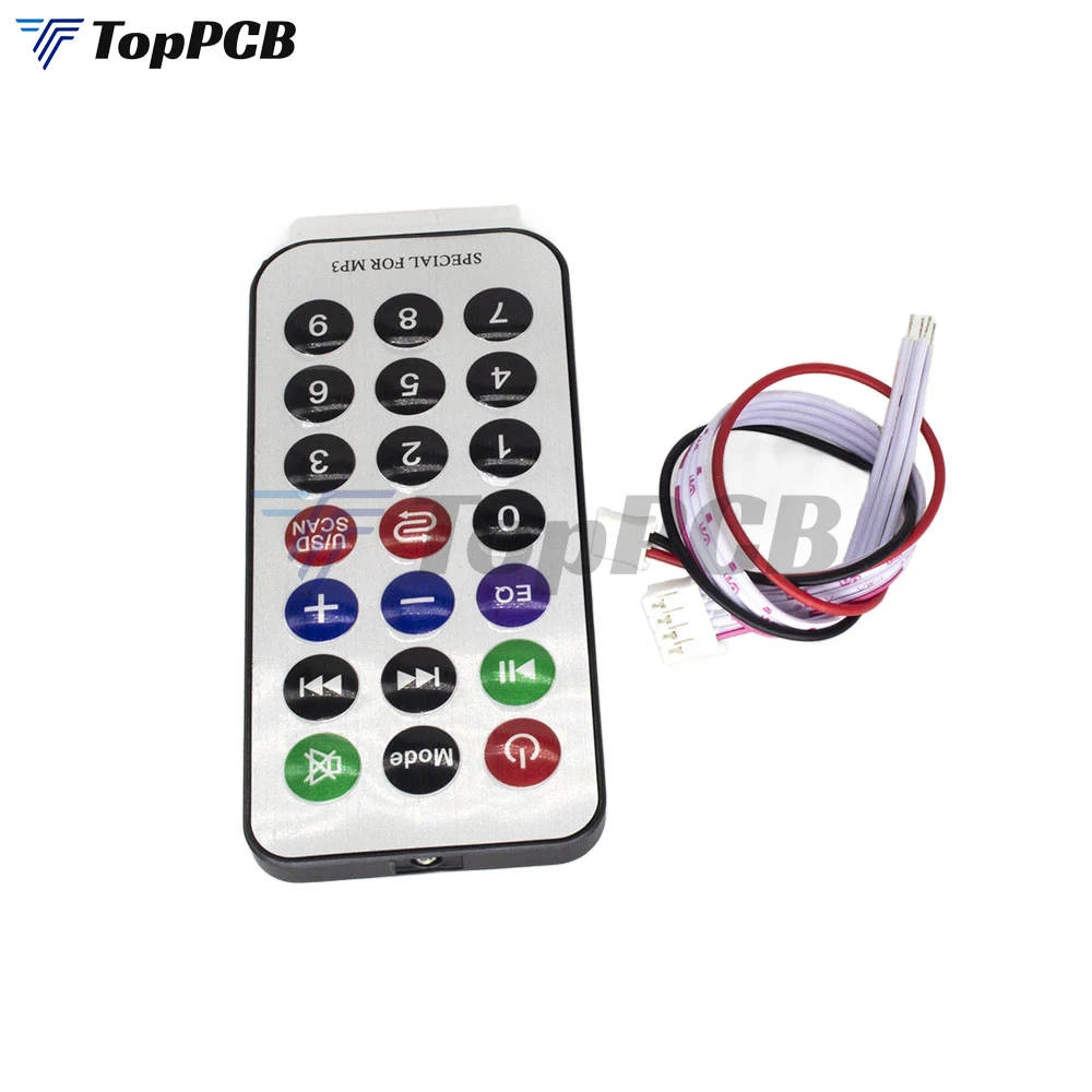 Auto Bluetooth 5.0 MP3 Dekódovanie Rada MP3/WMA/WAV/APE/FLAC, USB, FM Rádio Dekodér Zvuku Recever Hudobného Prehrávača s Diaľkovým ovládačom