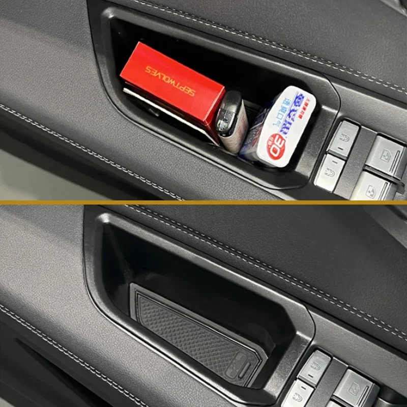 Auto centrálnej konzoly, lakťová opierka box dvere, úložný box vnútorný manažér pre Audi Q4 E-Tron 2019-2022 Auto príslušenstvo