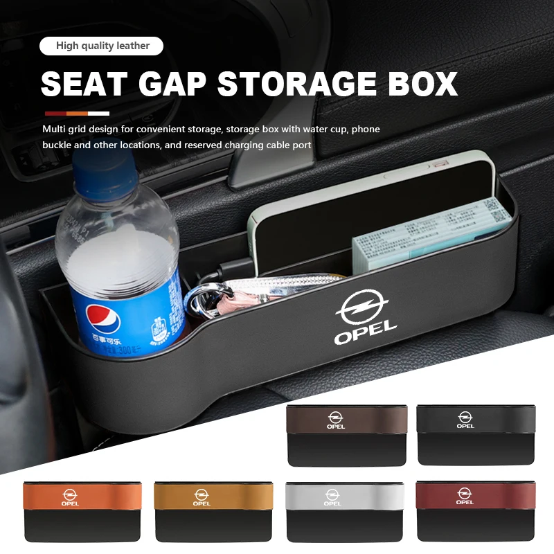Auto Gap Úložný Box Konzoly Strane Sedadla Plug Výplň Organizátor Pre Opel Corsa Astra H G J Insígnie Vectra Zafira Meriva