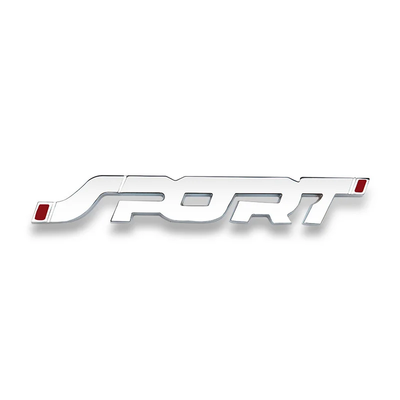 Auto Nálepky 3D Kovové Logo ŠPORT Znak, Odznak Nálepky Kufri Kotúča, Blatník Príslušenstvo Auto Styling
