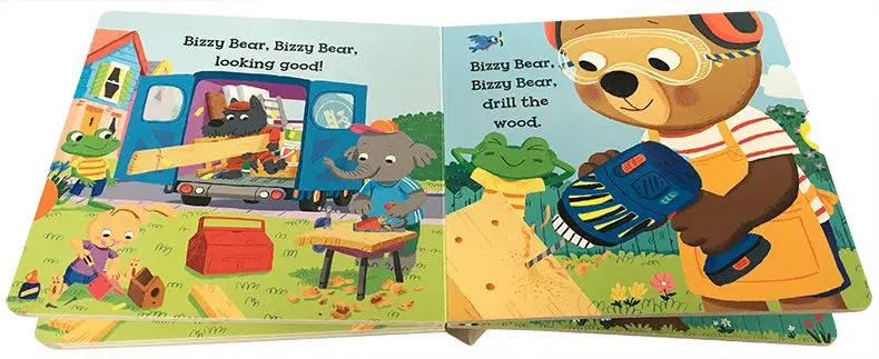 Bizzy Medveď Urobiť Sami Deň, kníh pre Deti a mládež vo veku 3 4 5 6, anglický obrázkové knihy, 9780763693282