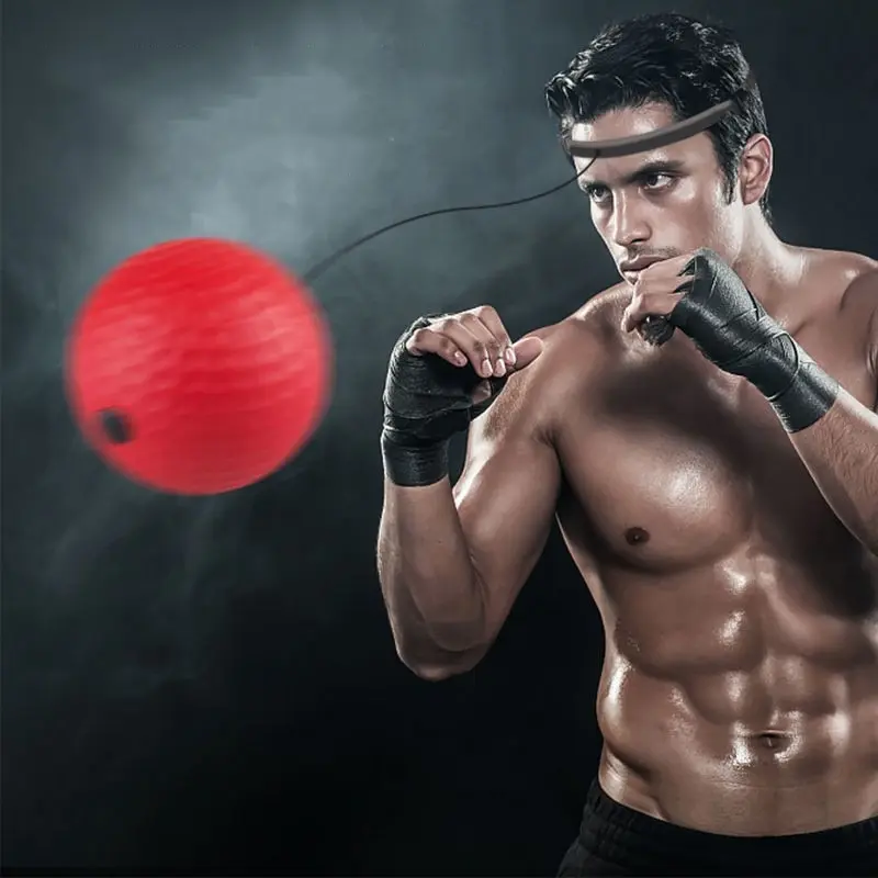 Boxerské Reflex, Rýchlosť Punč Loptu MMA Sanda Boxer Zvýšenie Reakčnej Sily Strane Oko Školenia Nastaviť Stres Posilňovne, Boxerská Muay Thai Cvičenie