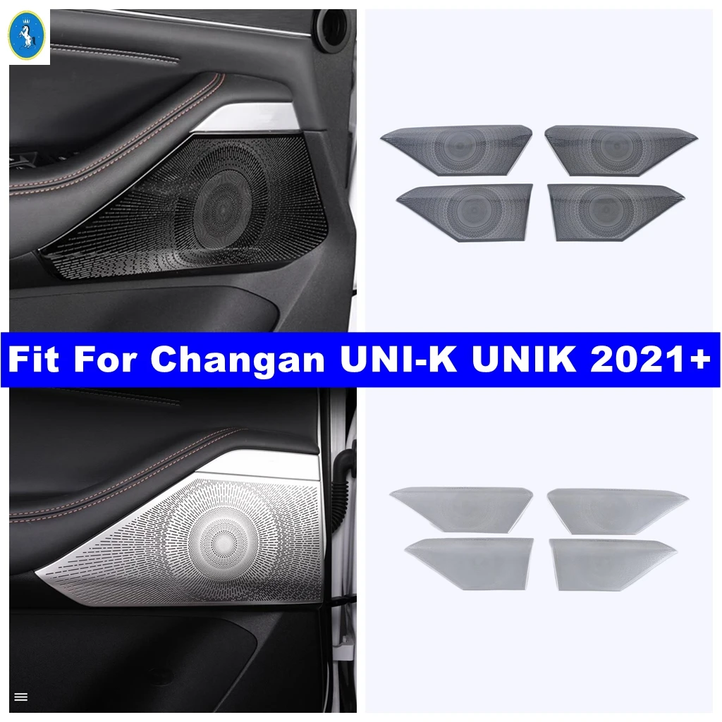 Bočné Dvere Auta Stereo Reproduktor, Audio Zvuk zapnutý Reproduktor, Kryt Výbava vhodné Pre Changan UNI-K UNIK 2021 - 2023 Auto Interiérové Doplnky