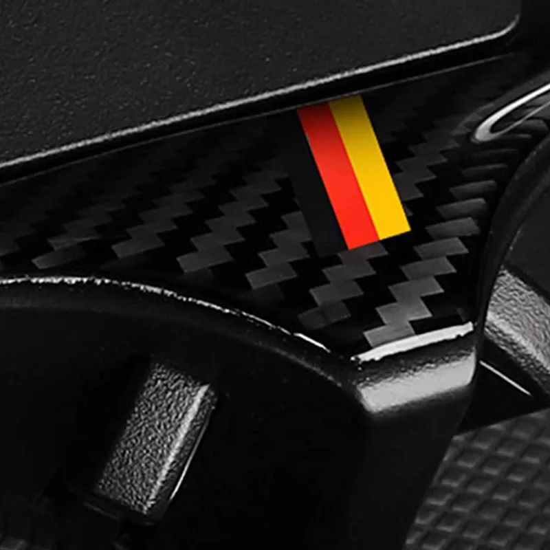Carbon Fiber Auto Centrálne Ovládanie Vody Držiak Krytu Výbava pre Mercedes-Benz C GLC Triedy E W205 X253 W213 2015-2019
