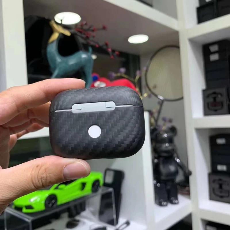 Carbon Fiber Prípade Airpods Pro 2 Ochranný Kryt, Bezdrôtová Shockproof Headset Prípade Airpods Pro 2 Príslušenstvo