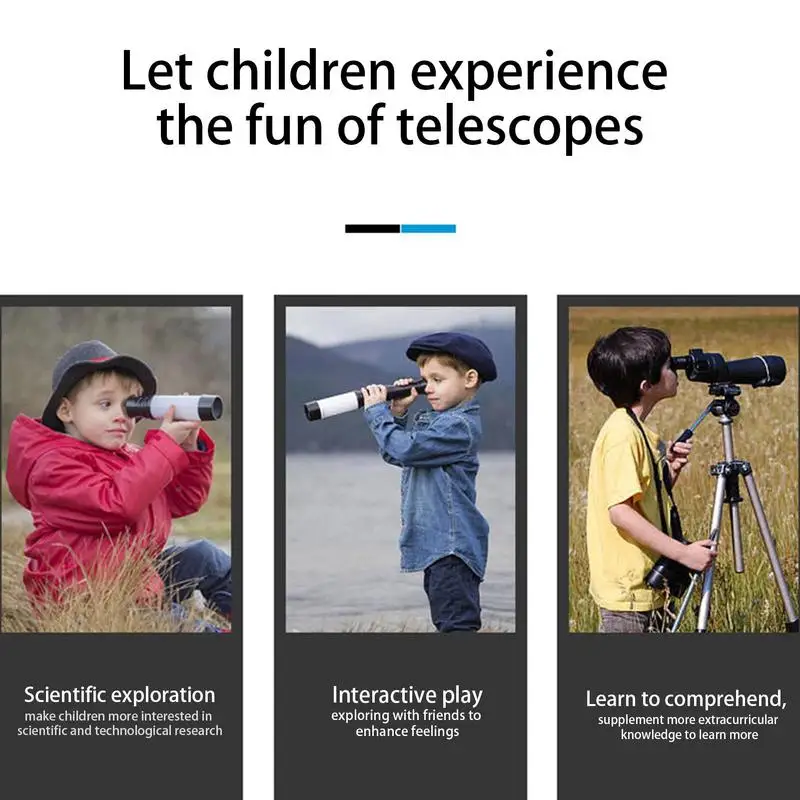 Deti Astronomickému Teleskopu 50mm Otvoru Refractor Teleskopy S Statív Vedecké A Vzdelávacie Hračka Pre Prieskum