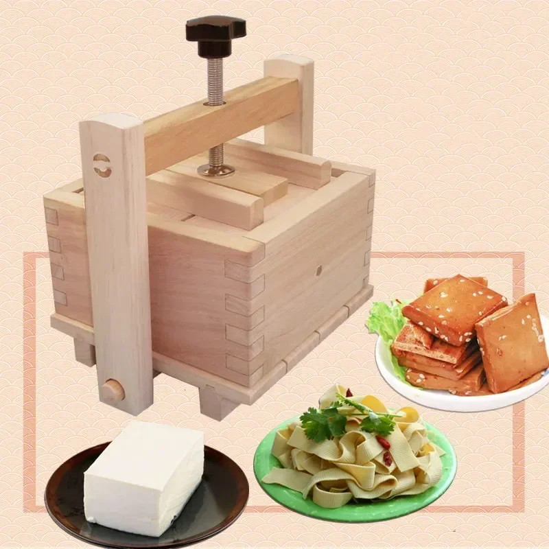 DIY Drevené Tofu Stlačte Plesne Nastaviť Domáci Syr Tofu Formy Sóje Tvaroh Tofu Tvorby Plesní, Kuchynské Doplnky Varenie Nástroj