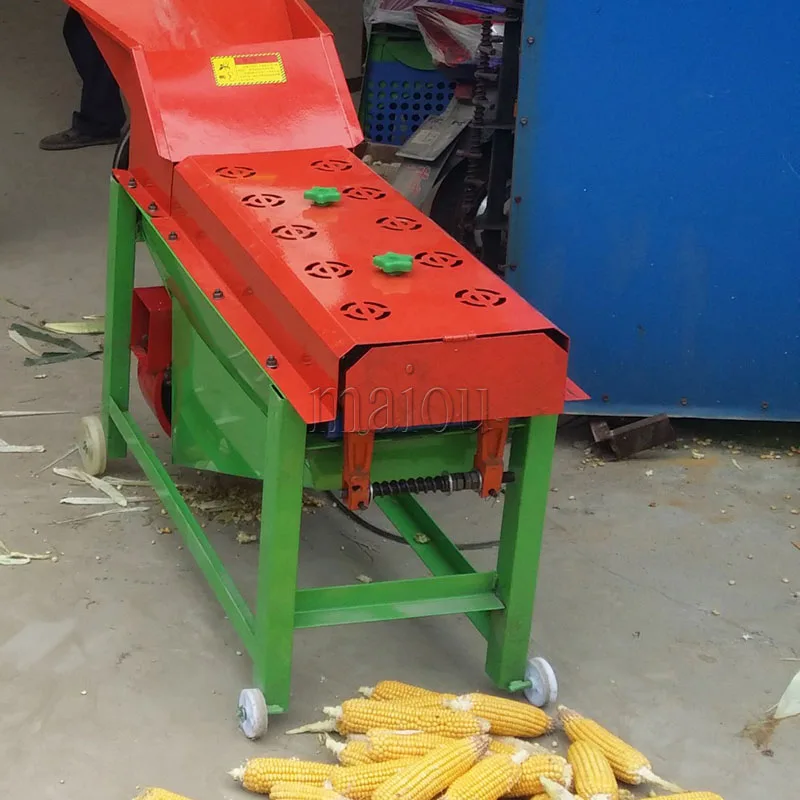 Domácnosti Kukurica Peeling A Mláťacie Stroje Integrované Stroj Malé Kukurica Thresher