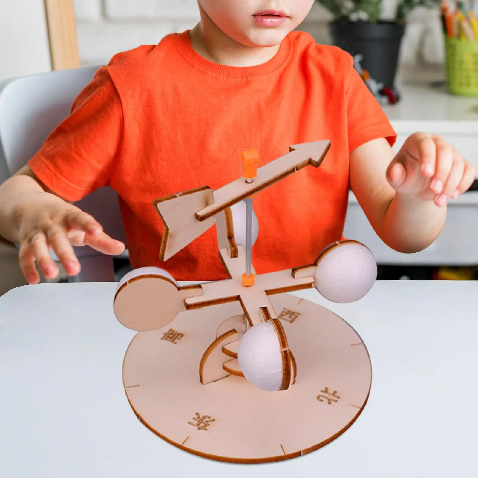 Drevo Vedy Vietor Veje Toy Model Súpravy Inovácie 3D Puzzle Budovy Hračka