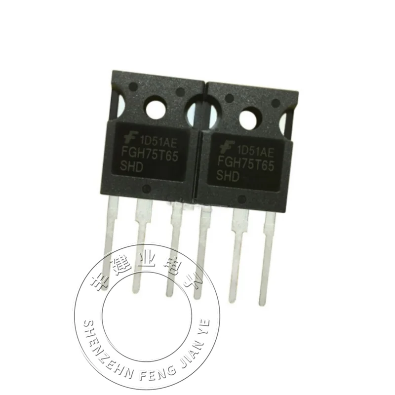 FGH75T65UPD Tranzistor IGBT Čip N-CH 650V 150A TO-247-3