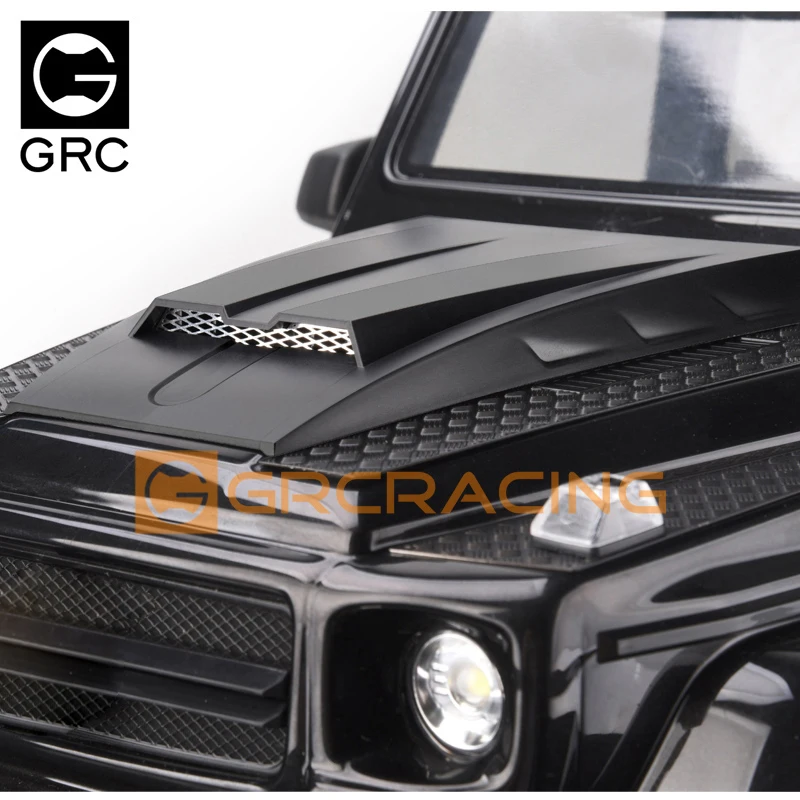 GRC Skryté Auto Shell stĺpci + Skladacia flip-top Kryt Motora Kapucňou pre 1/10 TRX4 G500 TRX6 G63 6X6 88096-4 Crawler Auto