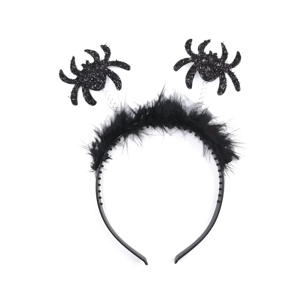 Halloween Hlavový Most Diabol Horn Vlasy Hoop Novinka Spider Závoj, Maska, Hairband Cosplay Pokrývku Hlavy Strana Maškaráda Vlasy Príslušenstvo