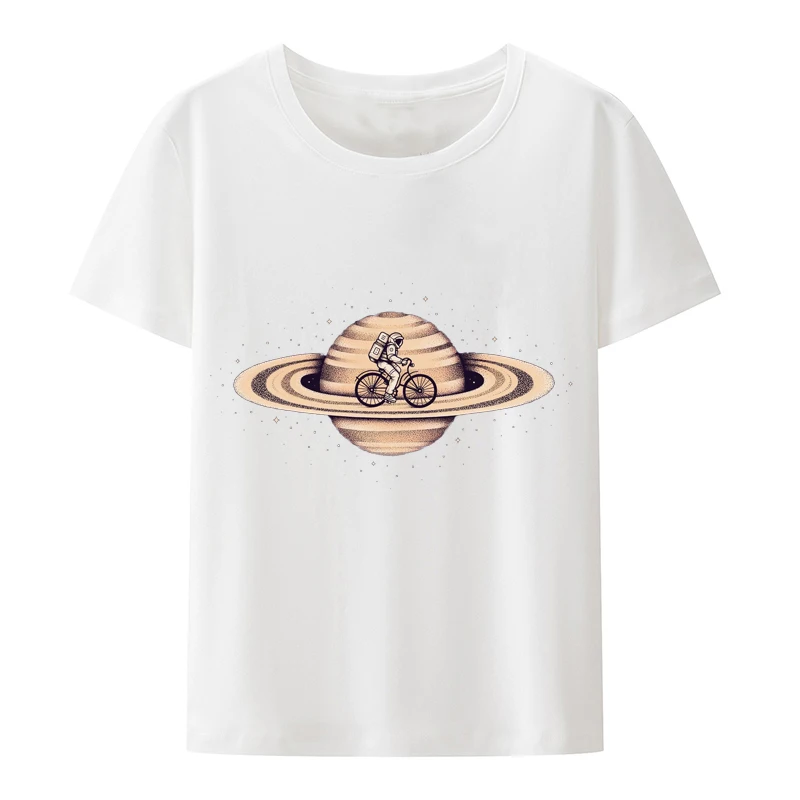 Hviezda Astronaut T Shirt Lete Vintage Grafiky Vytlačené T-shirt Top Y2k Kawaii Muži Ženy Oblečenie, Streetwear