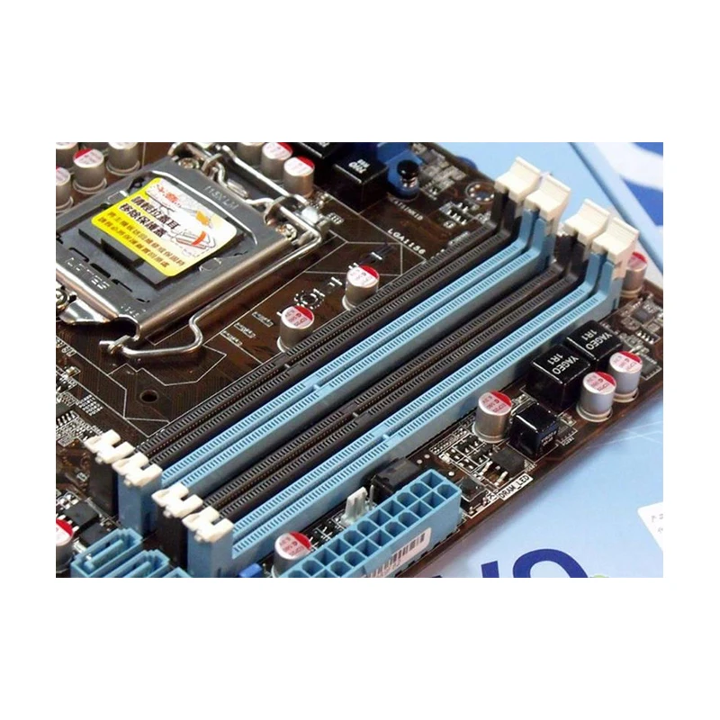Intel H55 P7H55D-M EVO základná doska Použité pôvodné LGA1156 LGA 1156 DDR3 16GB USB2.0 SATA2 Ploche Doske