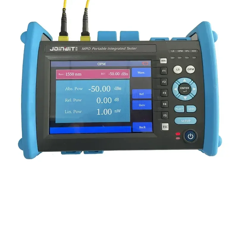 JOINWIT JW3502 MPO Prenosné Integrované Tester 12 Core 24 Core MPO fiber tester merač optického výkonu svetelného zdroja