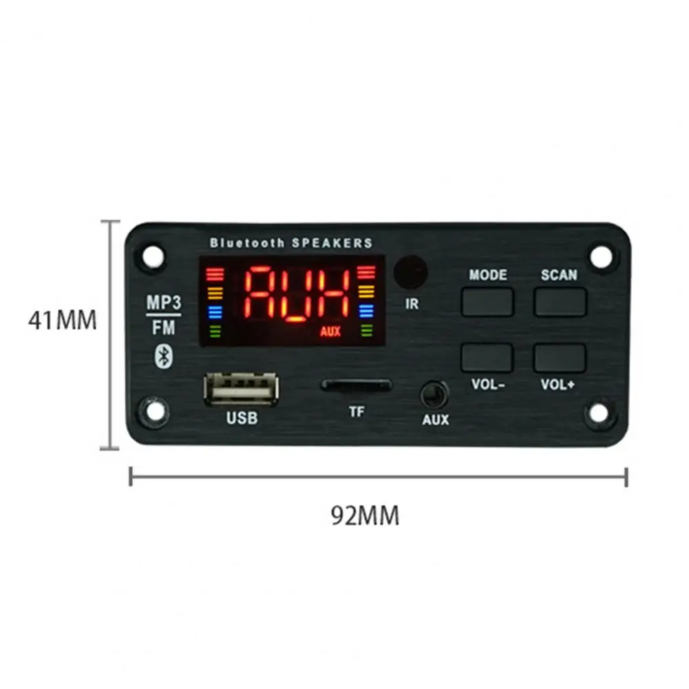 JQ-D022BT Užitočné Kovové Široké Uplatnenie Vhodné na Pitnú Bluetooth Audio Modul Audio Modul, Digitálny Displej