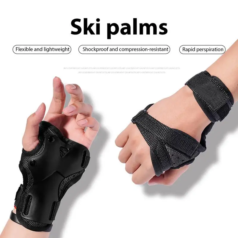Korčuľovanie Zápästie Podporu Telocvični Lyžovanie Zápästie Stráže Korčuľovanie Strane Snowboard Ochrany Lyžiarske Palm Chránič Pre Mužov, Ženy, Deti