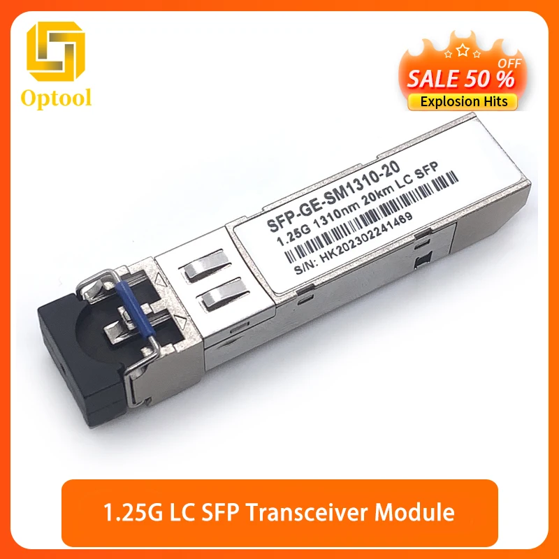 LC SFP Modul Vysielača 1,25 G 850/1310nm Gigabit Multimode Duplex Optické Médiá Konvertor Modul Kompatibilný WithCisco/Mikrotik