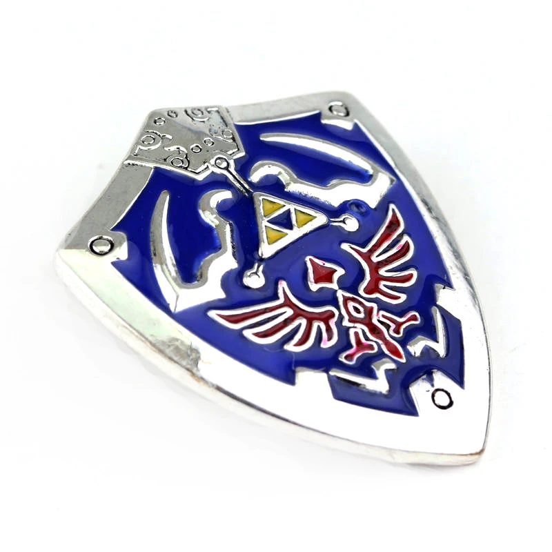 Legenda Brošňa Modrý Štít Smalt Pin Kovové Odznaky Vysoko Kvalitné Šperky Pekné Príslušenstvo Klopě Pin Brošne Dary